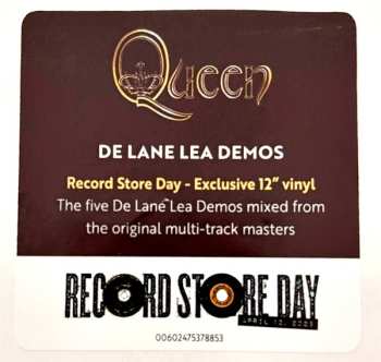 LP Queen: De Lane Lea Demos LTD
