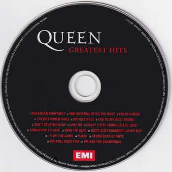 CD Queen: Greatest Hits LTD