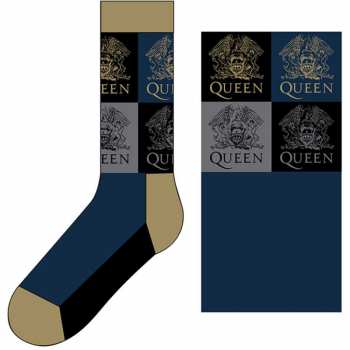 Merch Queen: Kotníkové Ponožky Crest Blocks 