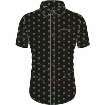 Merch Queen: Ležérní Košile Crest Pattern  XL