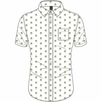 Merch Queen: Ležérní Košile Crest Pattern  XXL