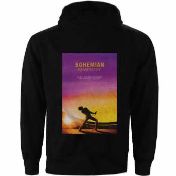 Merch Queen: Mikina Se Zipem Bohemian Rhapsody Movie Plakát  XL