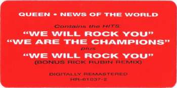 CD Queen: News Of The World