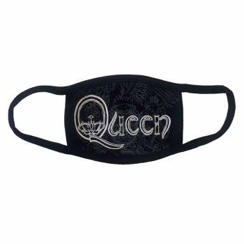 Merch Queen: Rouška White Retro Logo Queen