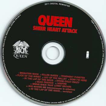 2CD Queen: Sheer Heart Attack DLX 32332