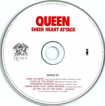 2CD Queen: Sheer Heart Attack DLX 32332