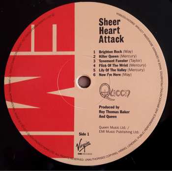 LP Queen: Sheer Heart Attack LTD 45194
