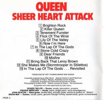 CD Queen: Sheer Heart Attack