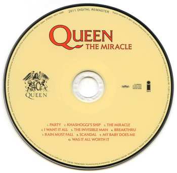 CD Queen: The Miracle