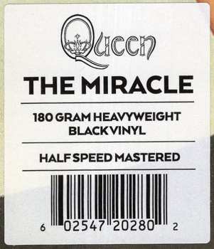 LP Queen: The Miracle LTD 45202