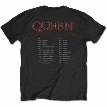 Merch Queen: Tričko European Tour 1984  M