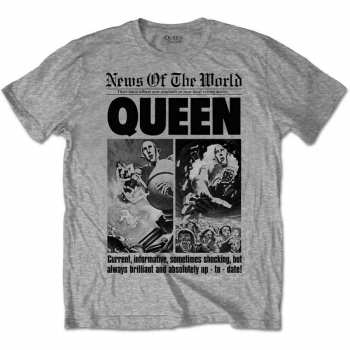 Merch Queen: Tričko News Of The World 40th Front Page  S