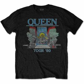 Merch Queen: Tričko Tour '80  L