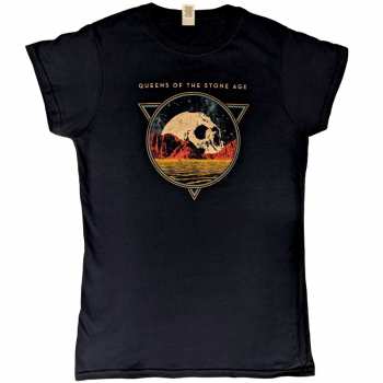 Merch Queens Of The Stone Age: Queens Of The Stone Age Ladies T-shirt: Skull Lady (medium) M