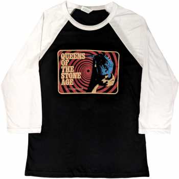 Merch Queens Of The Stone Age: Queens Of The Stone Age Unisex Raglan T-shirt: In Technicolour (xx-large) XXL