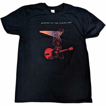 Merch Queens Of The Stone Age: Queens Of The Stone Age Unisex T-shirt: Prague 2018 (back Print) (medium) M