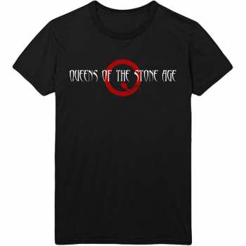 Merch Queens Of The Stone Age: Tričko Text Logo Queens Of The Stone Age 