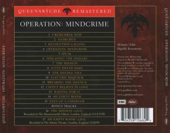 CD Queensrÿche: Operation: Mindcrime 26547