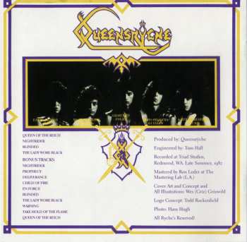 CD Queensrÿche: Queensrÿche 29199