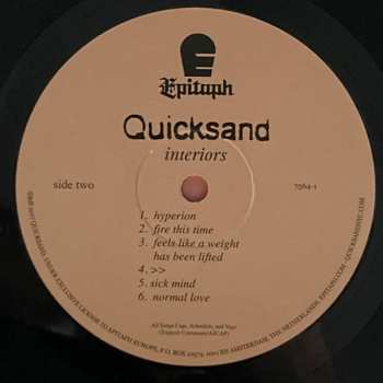 LP Quicksand: Interiors 400436