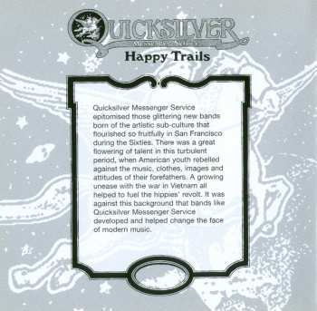 CD Quicksilver Messenger Service: Happy Trails 113809