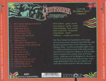 2CD Quicksilver Messenger Service: Live At The Fillmore West 3 July 1971 507846