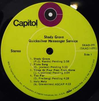 LP Quicksilver Messenger Service: Shady Grove 528957