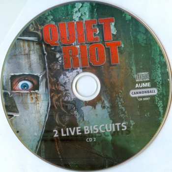 2CD Quiet Riot:  2 Live Biscuits - 2 Live Radio Shows At The King Biscuit Flower Hour 1983 & 1984 442568