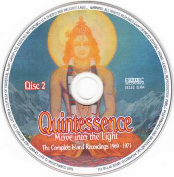 2CD Quintessence: Move Into The Light - The Complete Island Recordings 1969 - 1971 302065