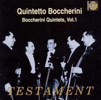 Album Luigi Boccherini: Streichquintette Vol.1
