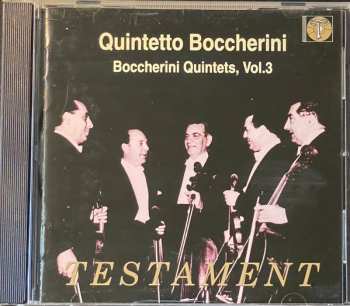 Quintetto Boccherini: Quintets, Vol.3