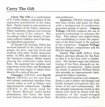 CD R. Carlos Nakai & William Eaton: Carry The Gift 335599