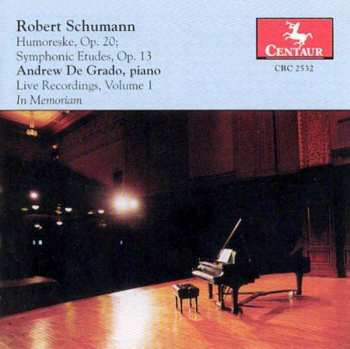 Album R. Schumann: Humoreske Op.20
