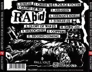 CD Rabid: The Bloody Road To Glory  93812