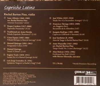 CD Rachel Barton Pine: Capricho Latino 333337