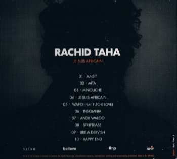 CD Rachid Taha: Je Suis Africain 119749