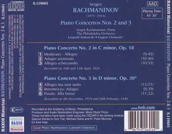 CD Sergei Vasilyevich Rachmaninoff: Piano Concertos Nos. 2 And 3 408664