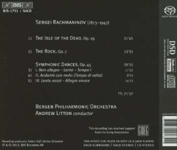 SACD Sergei Vasilyevich Rachmaninoff: The Isle Of The Dead / The Rock / Symphonic Dances 483114