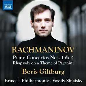 Album Sergei Vasilyevich Rachmaninoff: Piano Concertos Nos. 1 & 4 / Rhapsody On A Theme Of Paganini