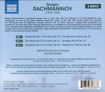 3CD Sergei Vasilyevich Rachmaninoff: Complete Symphonies 426546