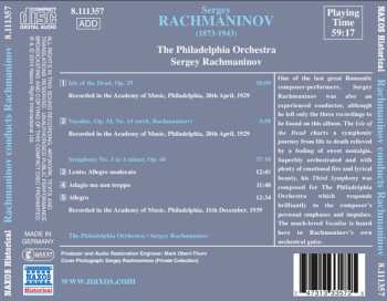 CD Sergei Vasilyevich Rachmaninoff: Rachmaninov conducts Rachmaninov 476742