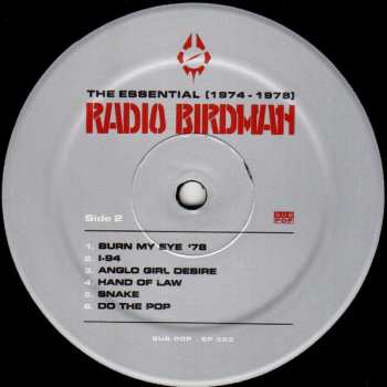 LP/SP Radio Birdman: The Essential Radio Birdman (1974 - 1978) 390930