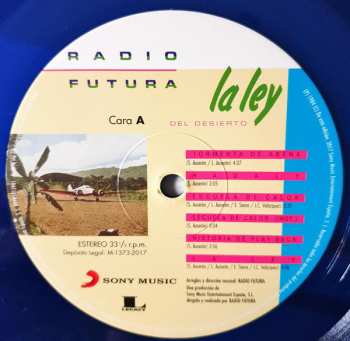LP Radio Futura: La Ley Del Desierto / La Ley Del Mar CLR 333687