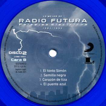 2LP Radio Futura: Lo Mejor De Radio Futura: Paisajes Eléctricos (1982-1992) CLR 533856