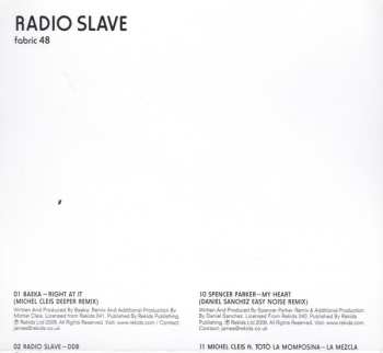 CD Radio Slave: Fabric 48