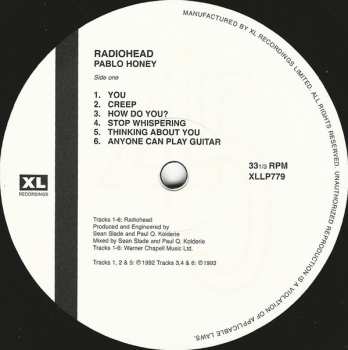 LP Radiohead: Pablo Honey 362775