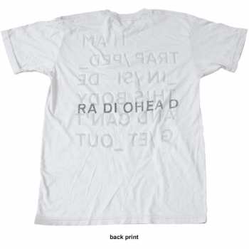 Merch Radiohead: Tričko Trapped  XXL