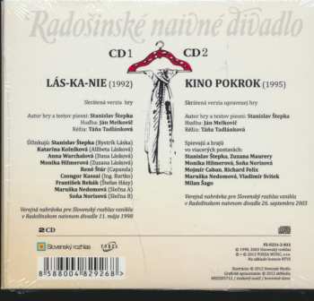 2CD Radošinské Naivné Divadlo: Lá-ska-nie / Kino Pokrok - To Najlepšie (1969 - 1995) 412868