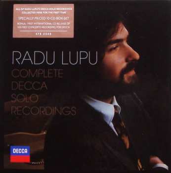10CD/Box Set Radu Lupu: Complete Decca Solo Recordings 45540