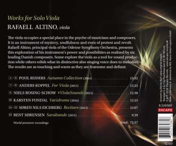CD Rafaell Altino: Works For Solo Viola 257324
